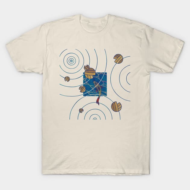 Pond Study T-Shirt by againstbound